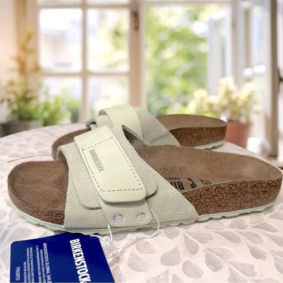 NEW BIRKENSTOCK Oita Leather Suede Sandal  Size EU 37 - Picture 3 of 16